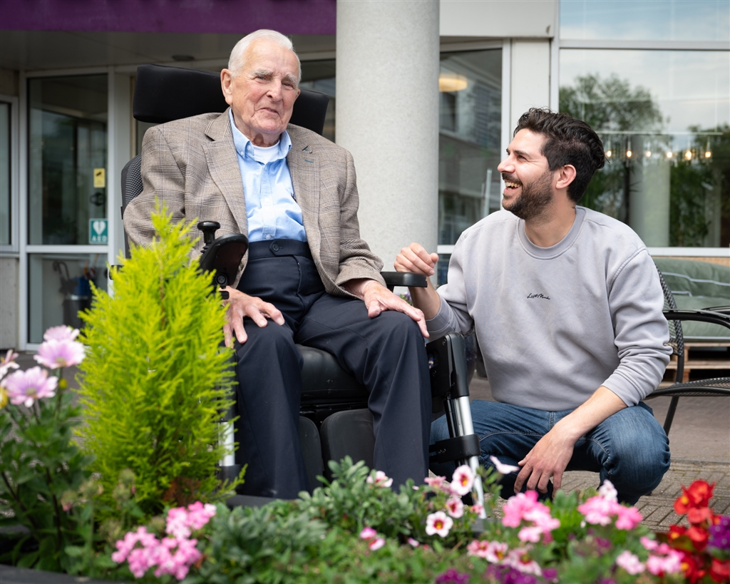 Vrijwilliger in Leythenrode