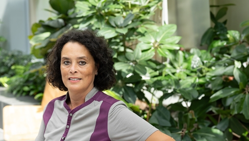 Audrey Koopmans, Vrijwilliger ziekenhuis