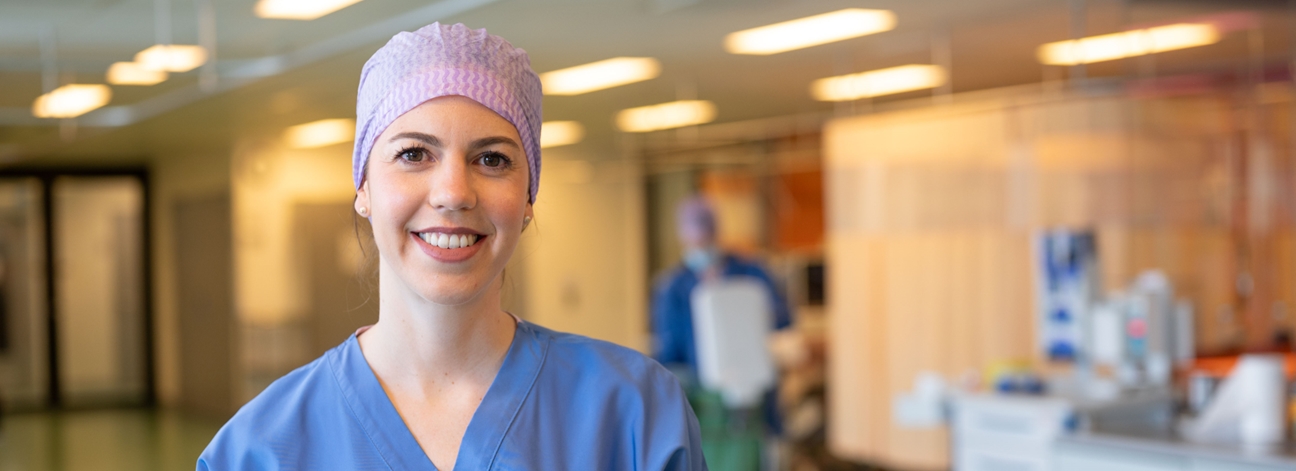 BAZ-verpleegkundige in opleiding op de Recovery