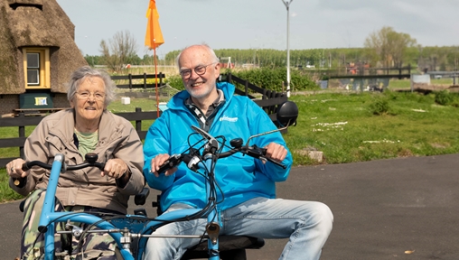 Jan van den Heuvel, Vrijwilliger/fietsmaatje Verpleeghuis Leythenrode