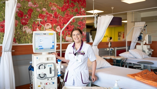 Fleur Vahrmeijer, Dialyseverpleegkundige