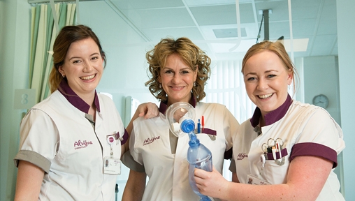 Marit, Iris en Liesbeth, Cardiologie verpleegkundige