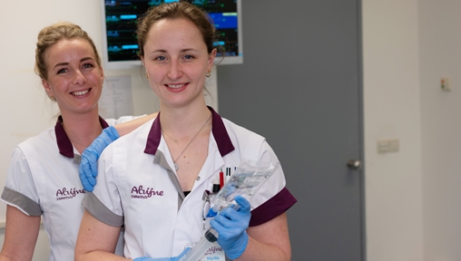 Fabienne Groot en Marilla Droogh, Verpleegkundige Cardiologie