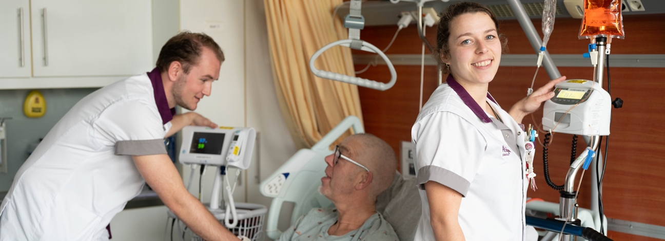 Oncologieverpleegkundige in opleiding