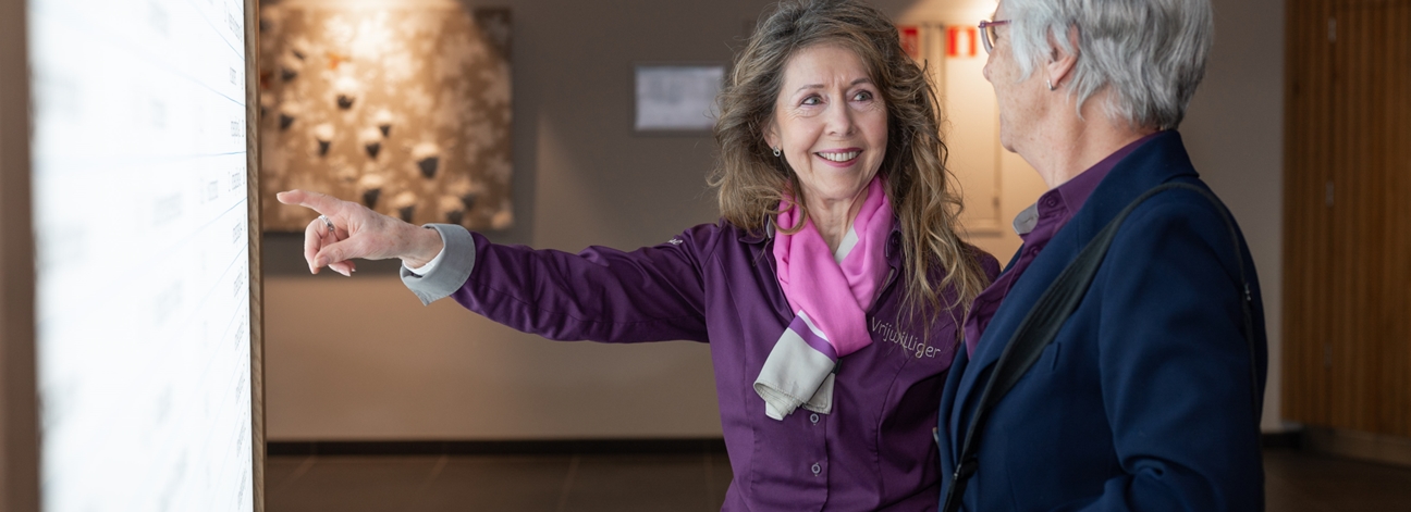 Vrijwillige gastvrouw/-heer hal locatie Alphen